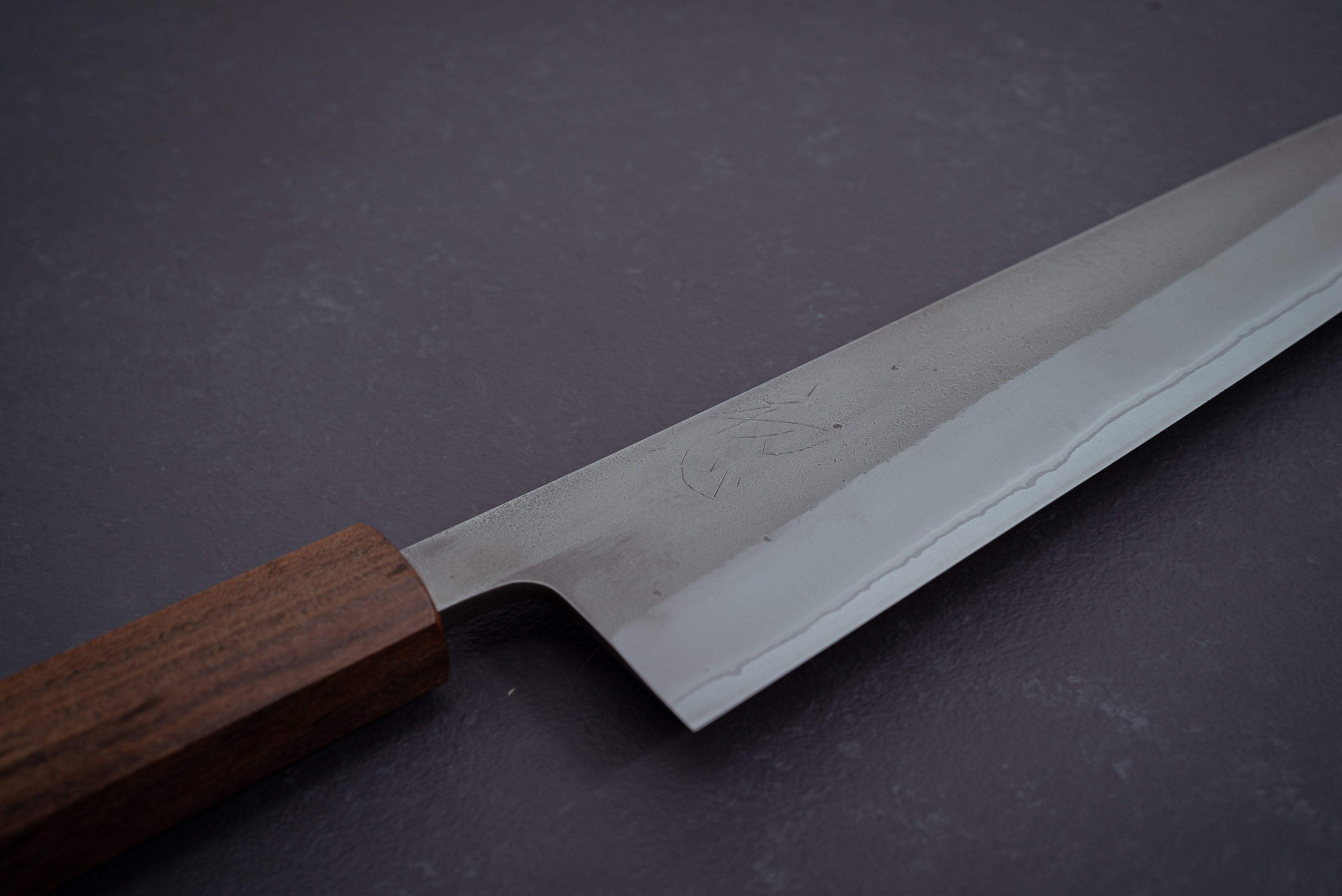 Yoshikane Nashiji White #2 Gyuto 210mm - Thecooksedge