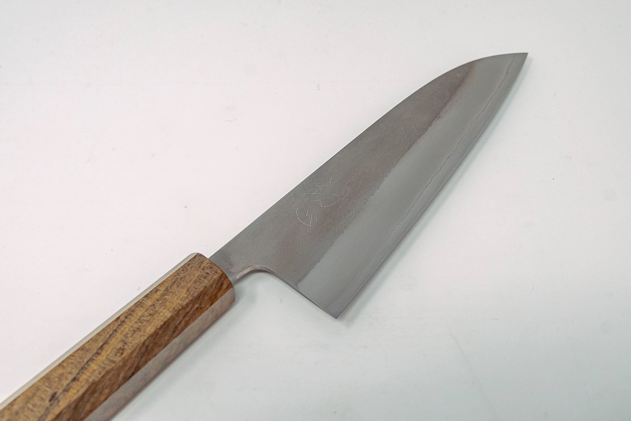 Yoshikane Nashiji White #2 Santoku 165mm - Thecooksedge
