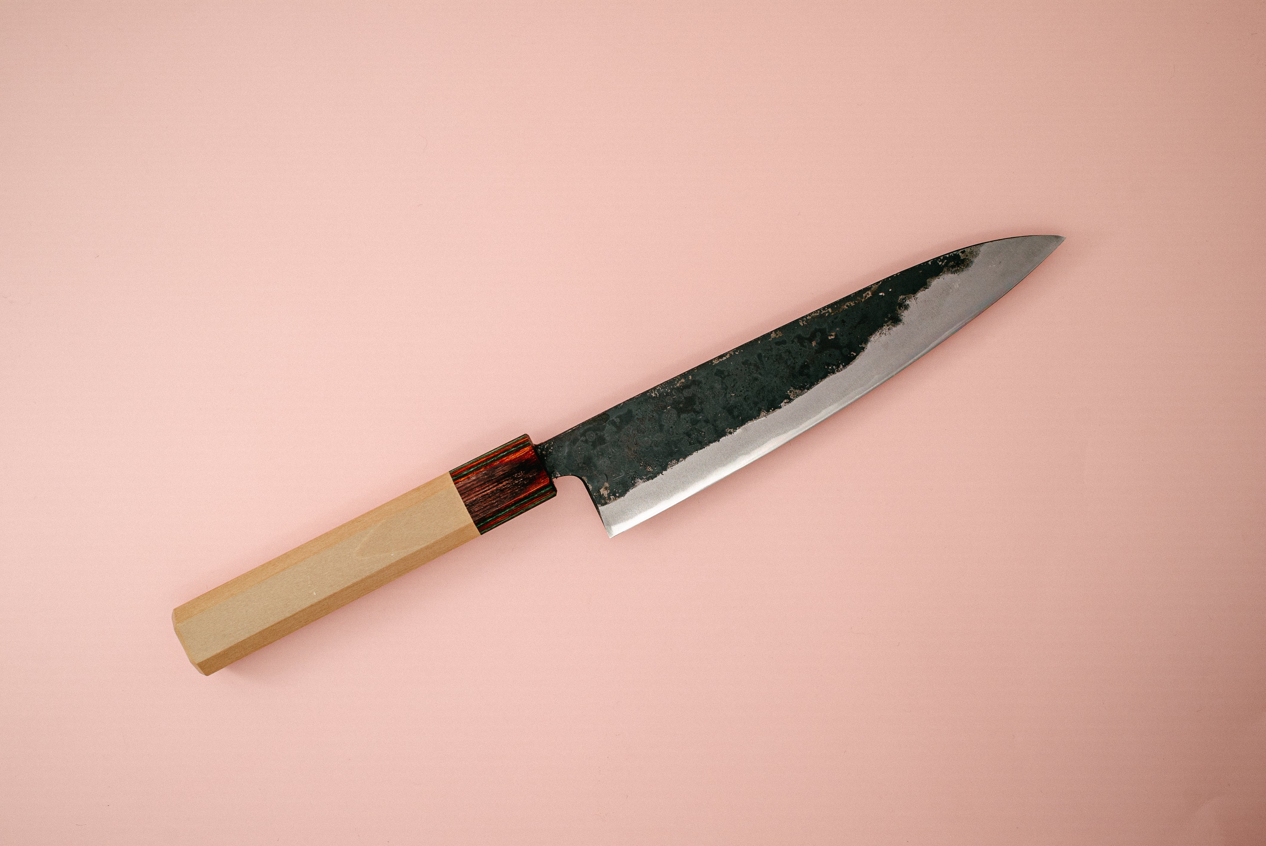Yosimitu W2 Kurouchi Gyuto 180mm - Thecooksedge