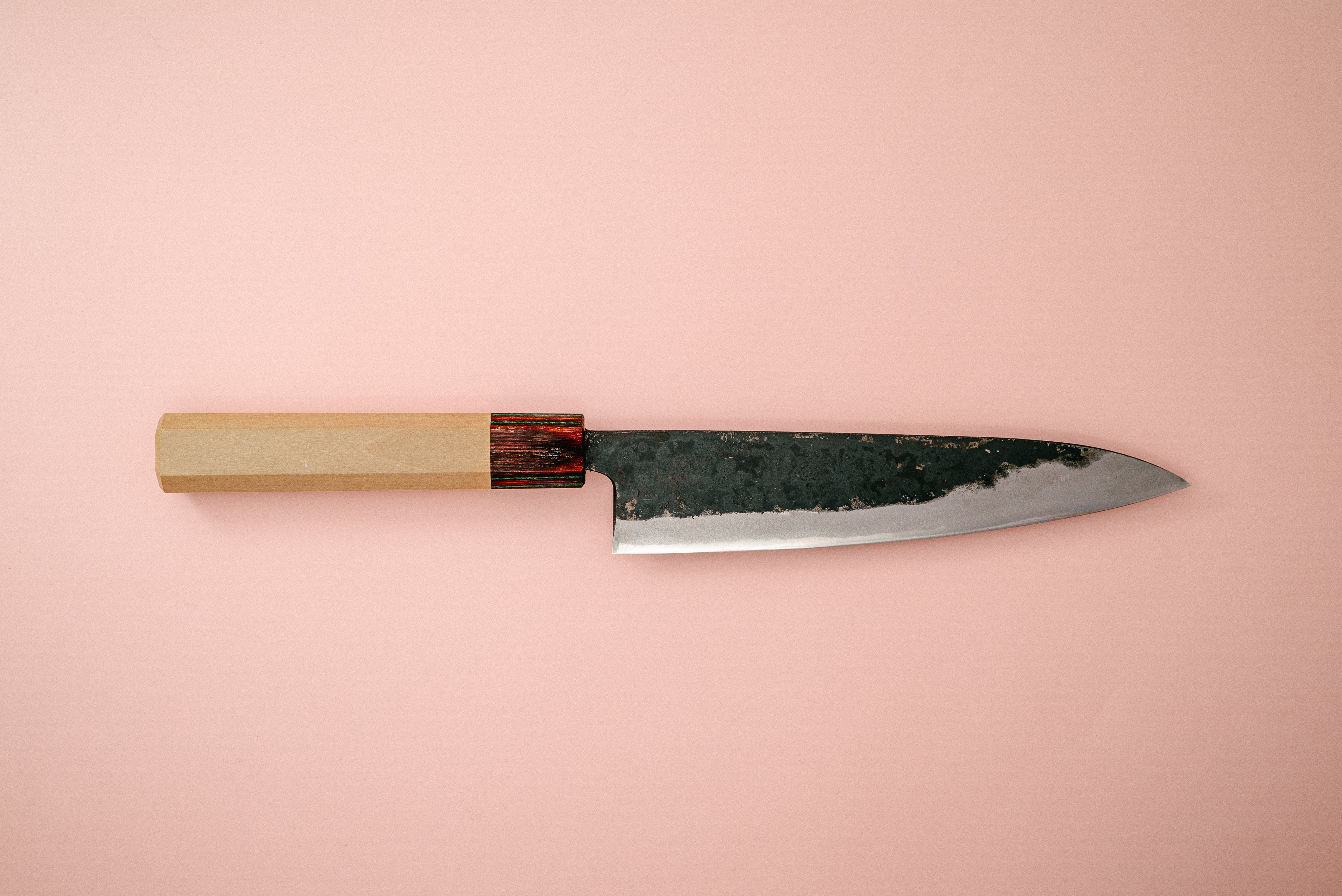 Yosimitu W2 Kurouchi Gyuto 180mm - Thecooksedge