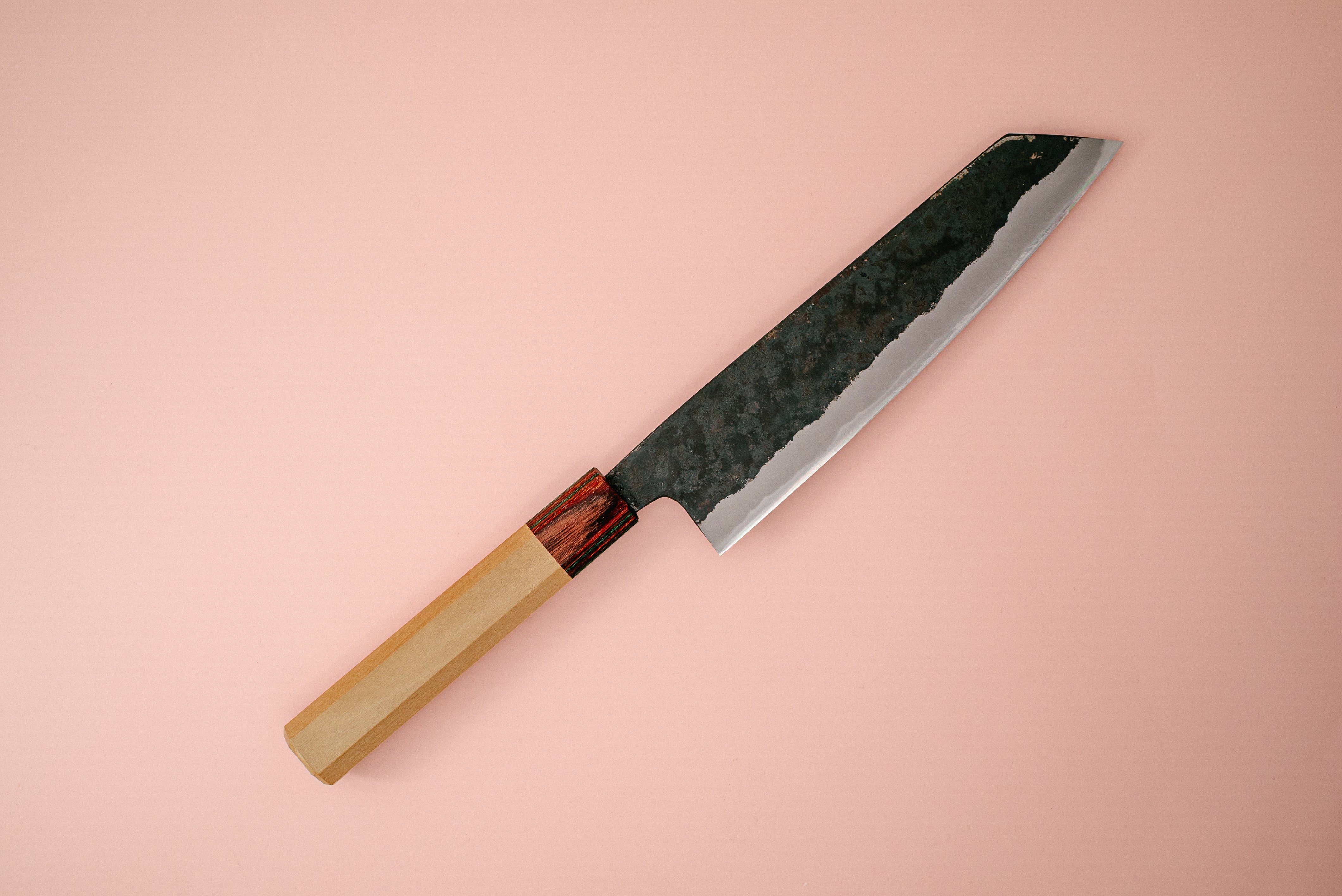 Yosimitu W2 Kurouchi Kiritsuke 190mm - Thecooksedge