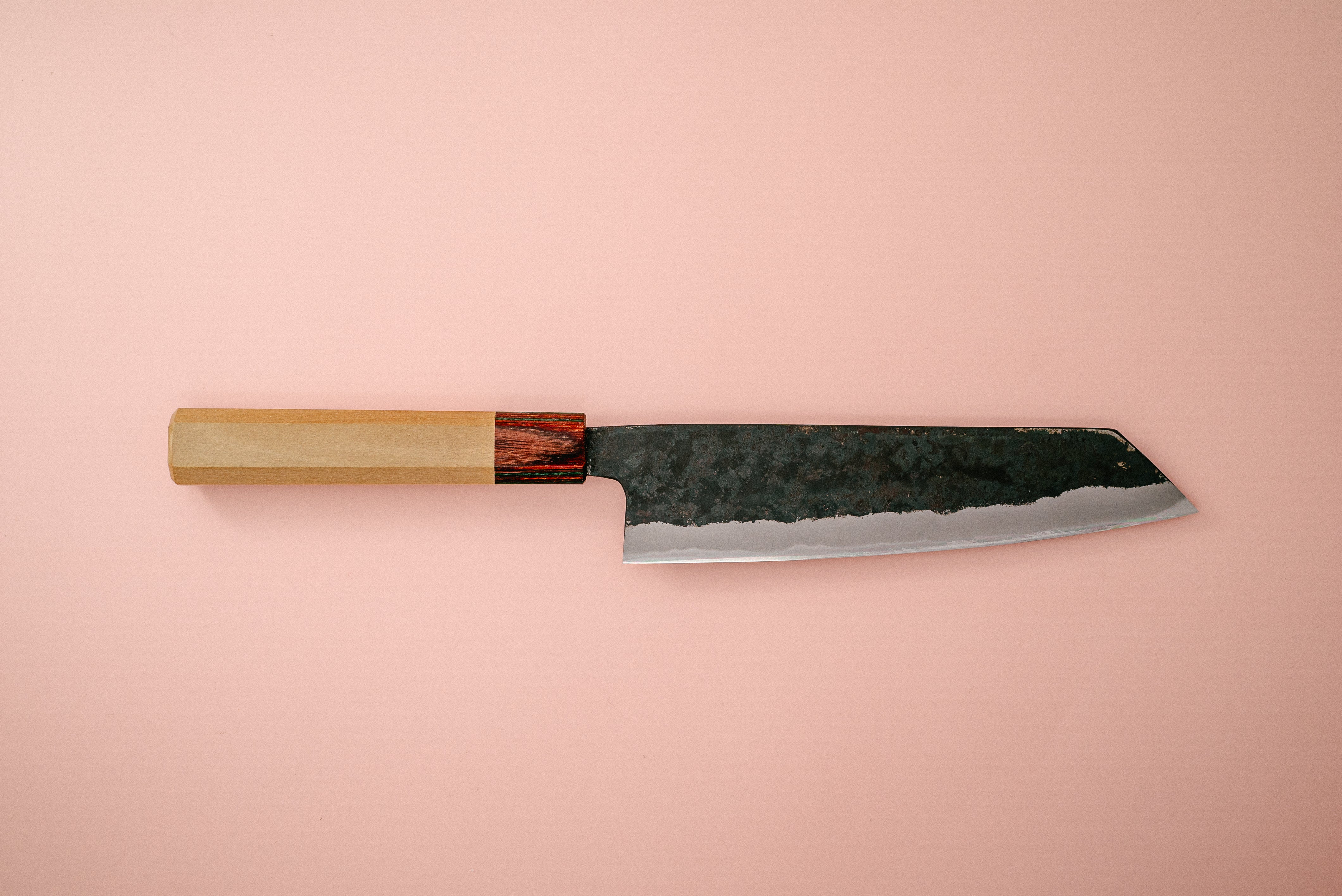Yosimitu W2 Kurouchi Kiritsuke 190mm - Thecooksedge