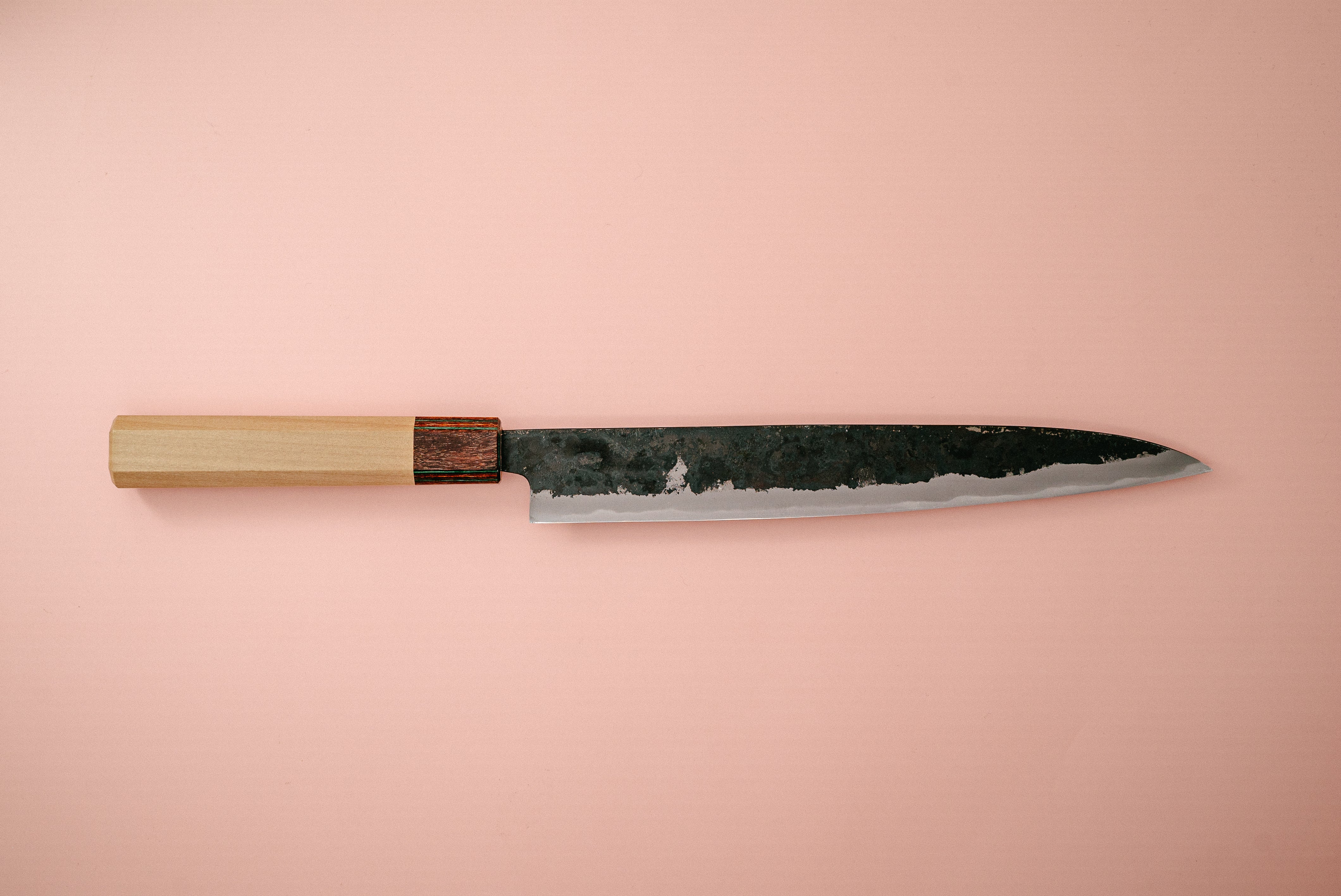 Yosimitu W2 Kurouchi Sujihiki 240mm - Thecooksedge