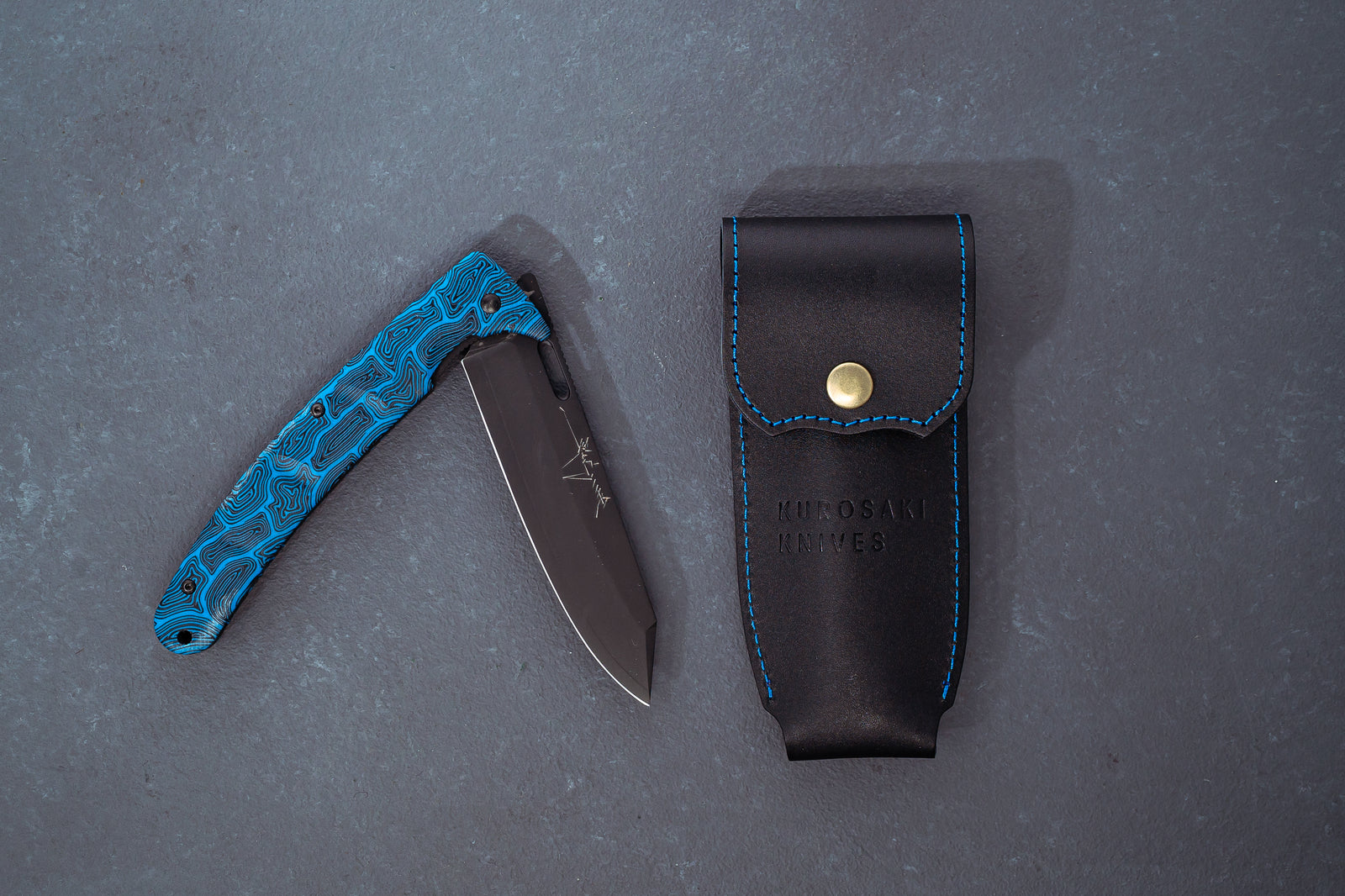 Yu Kurosaki SG2 Kurohyo Folding Knife 105mm - Thecooksedge