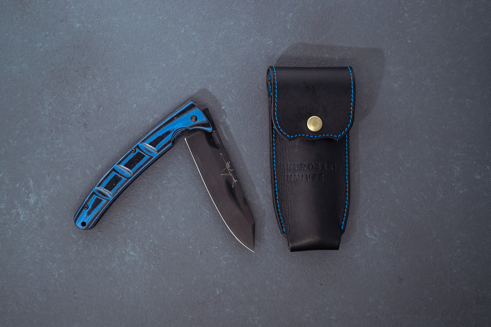 Yu Kurosaki SG2 Kurohyo Folding Knife 105mm - Thecooksedge