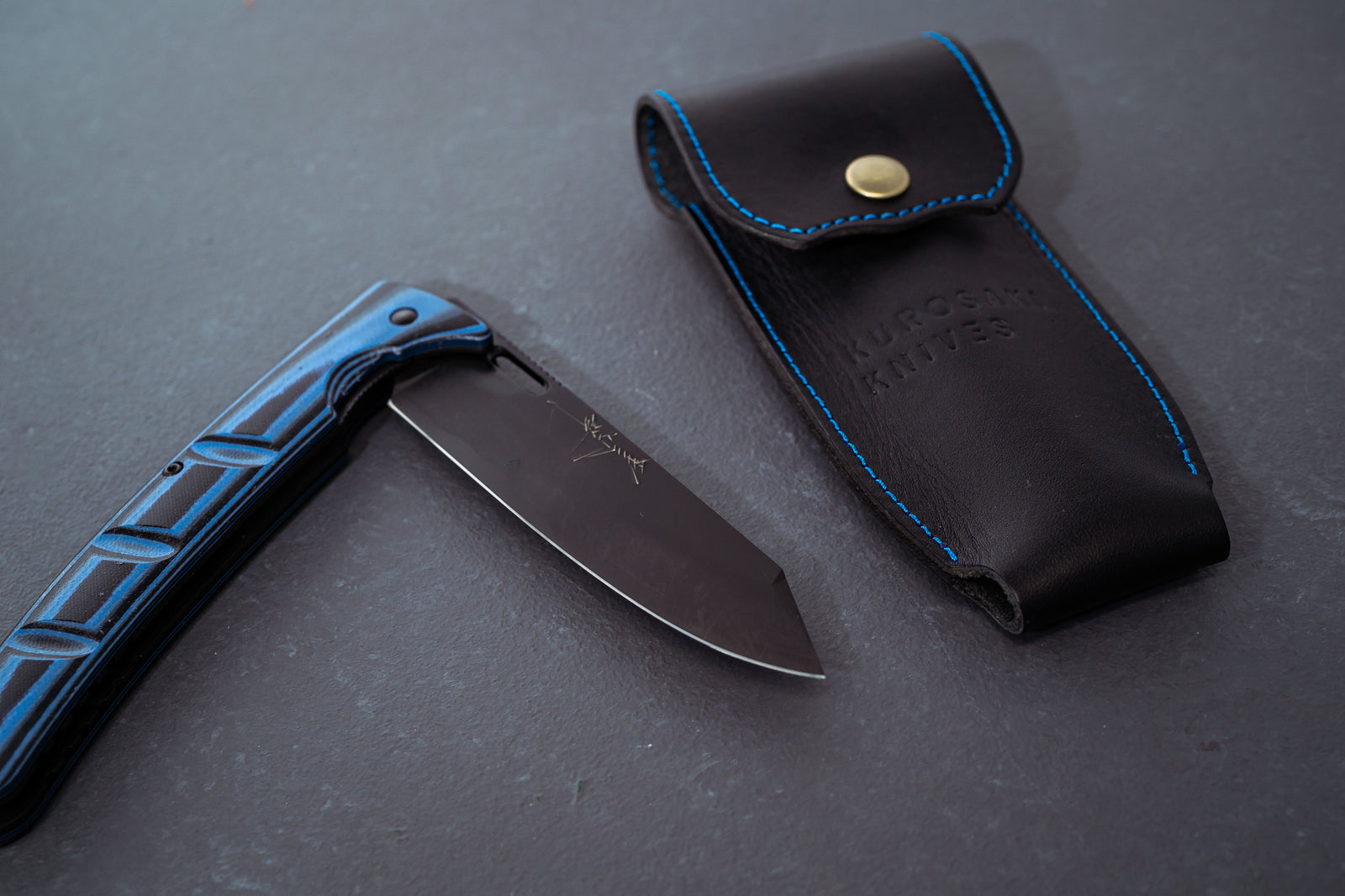 Yu Kurosaki SG2 Kurohyo Folding Knife 105mm - Thecooksedge