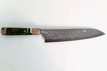Nigara Hamono Blue #2 Damascus Gyuto 240mm - Thecooksedge