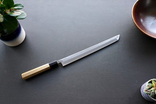 Kikuzuki Kasumi Sakimaru Takohiki 300mm - Thecooksedge