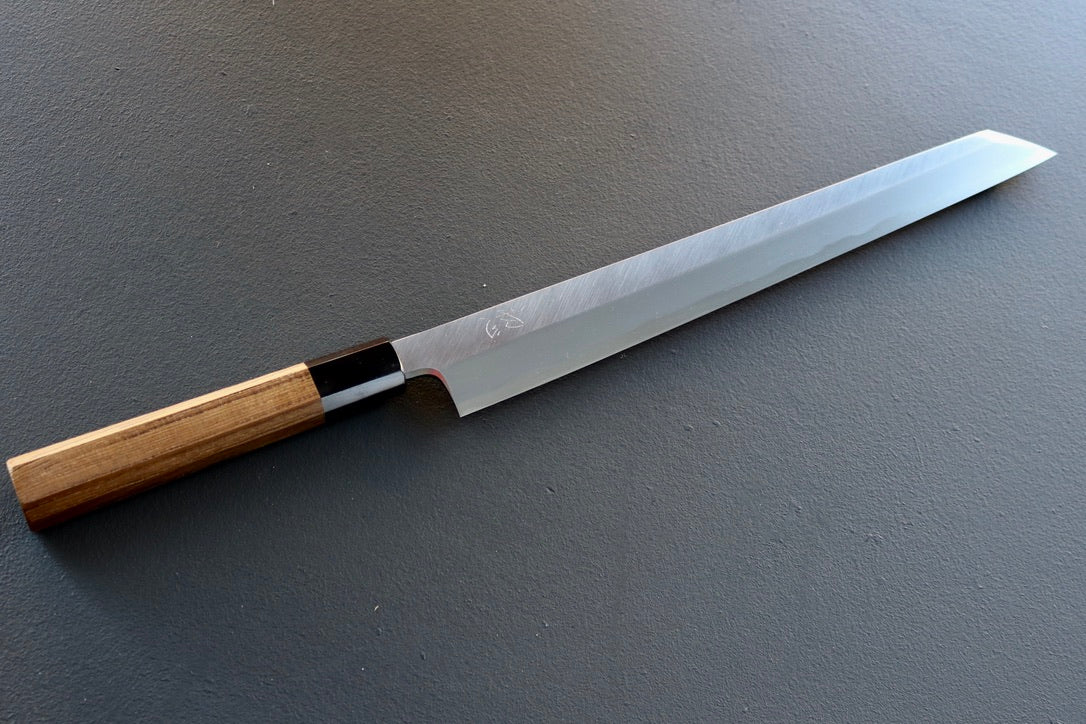 Hatsukokoro Shirasagi Kiritsuke Yanagiba 300mm - Thecooksedge