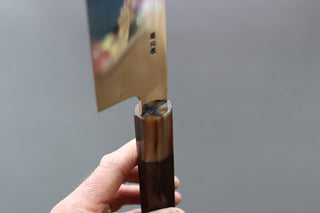 Yoshikazu Ikeda Oil Quenched Honyaki White #3 Gyuto 240mm - Thecooksedge