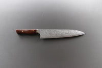 Yoshihiro Yauji Blue #2 Damascus Gyuto 240mm - Thecooksedge