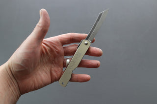 Higo Knife Silver Plated - Thecooksedge