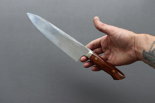 Yoshihiro Yauji Blue #2 Damascus Gyuto 210mm - Thecooksedge