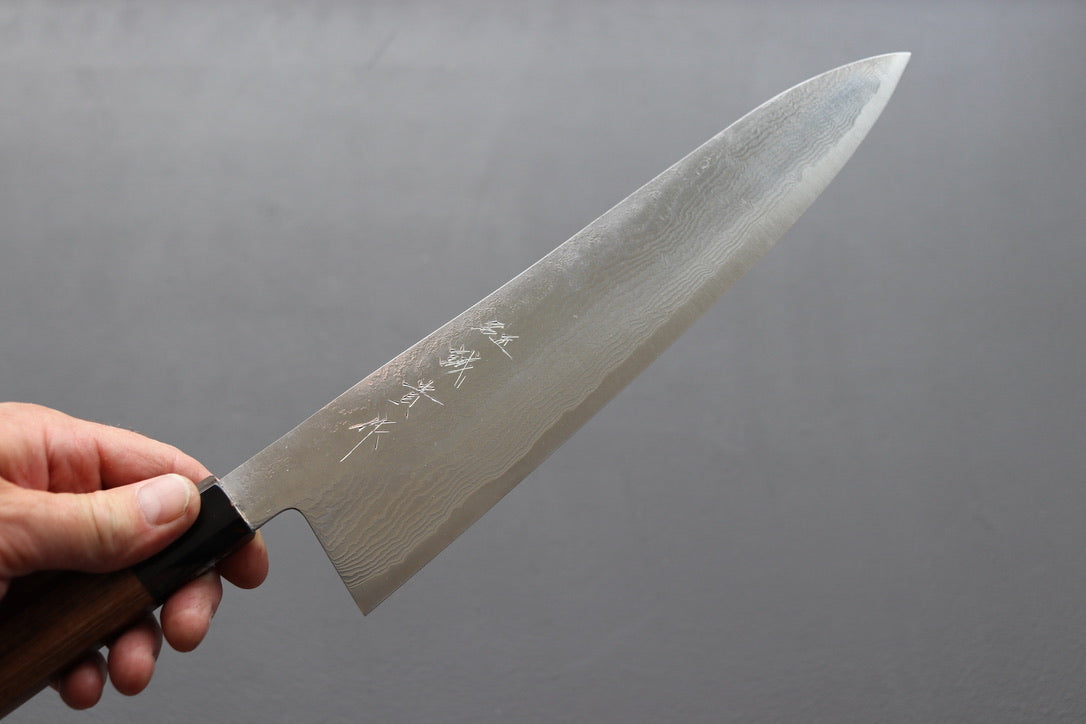 Shigeki Tanaka R2 Migaki Damascus Gyuto 270mm - Thecooksedge