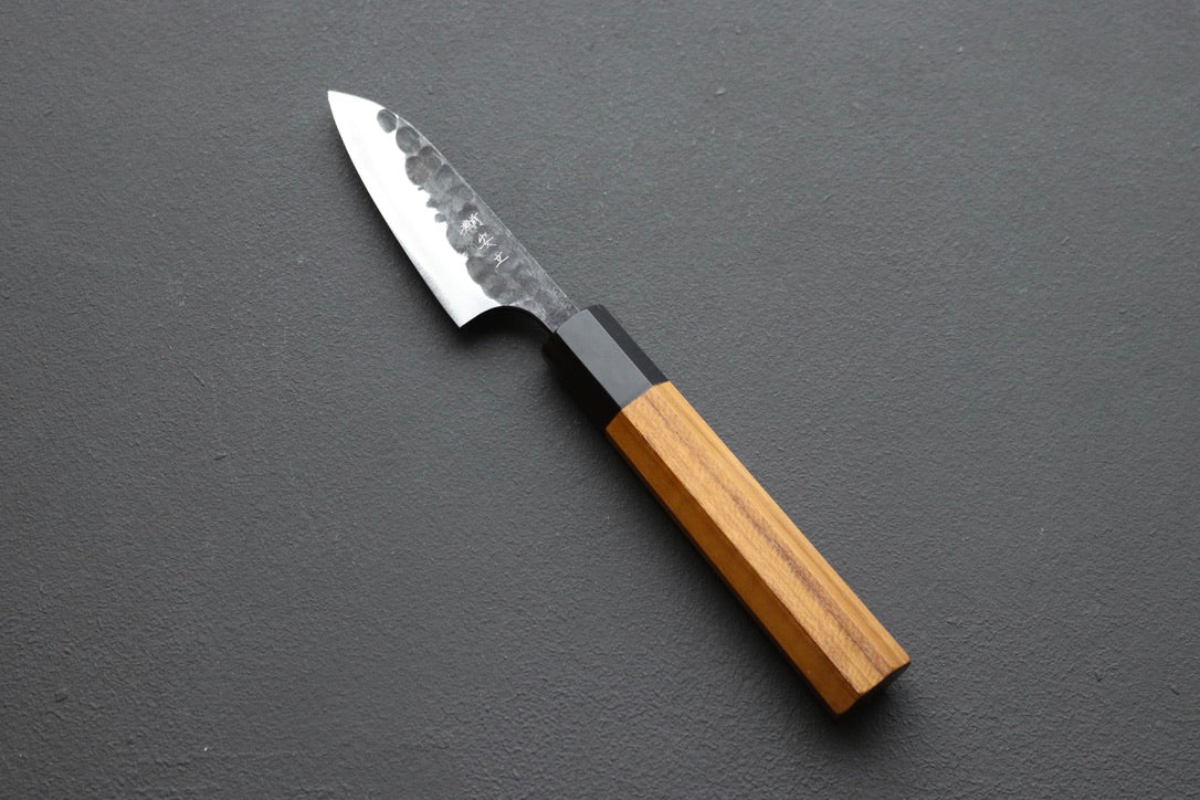 Anryu AS Kurouchi Tsuchime Petty 75mm - Thecooksedge