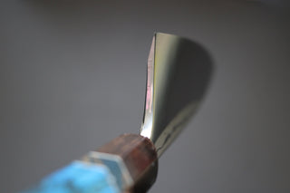 Yauji Yoshihiro Damascus Deba 180mm - Thecooksedge