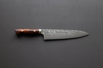 Yoshimi Kato SG2 Damascus Gyuto 210mm - Thecooksedge