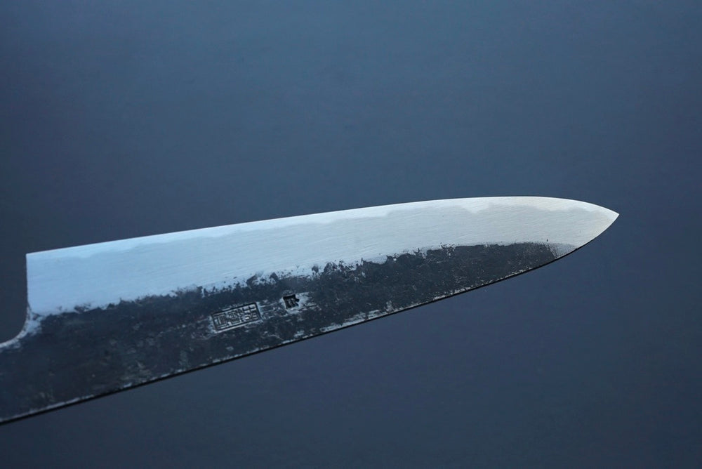 Sakai Kikumori Kikuzuki Kuro Petty 150mm - Thecooksedge