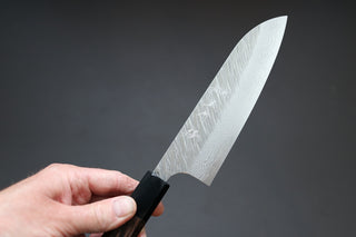 Yu Kurosaki Fujin VG10 Santoku 165mm - Thecooksedge