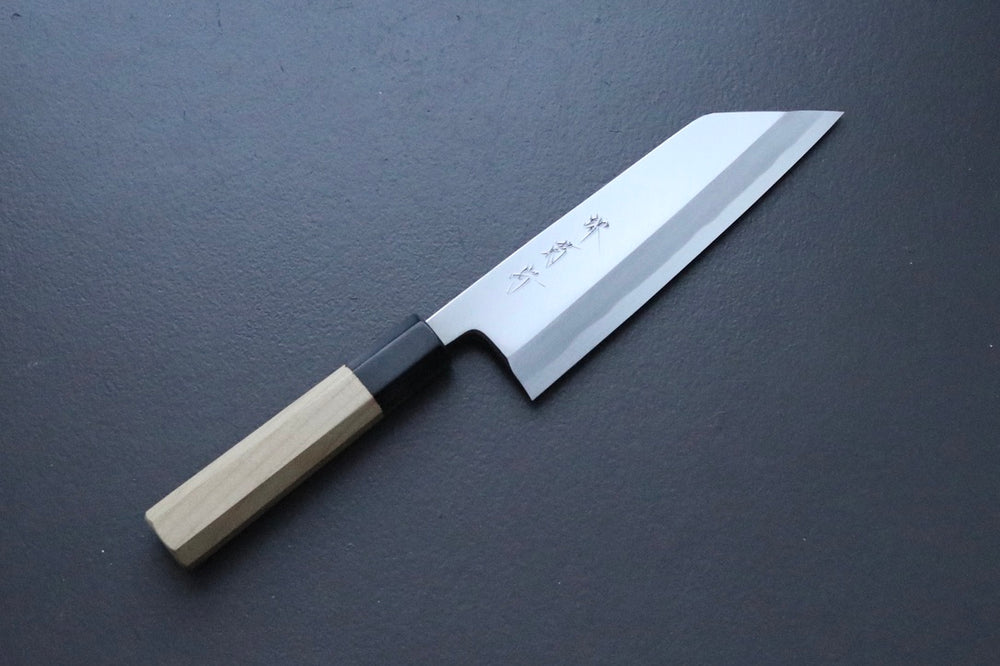Sakai Kikumori x Yoshikazu Tanaka Gokujyo Kiritsuke Deba 165mm - Thecooksedge