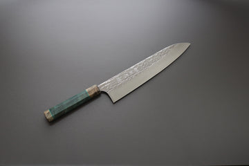 Yu Kurosaki Raijin gyuto 240mm custom handle - Thecooksedge
