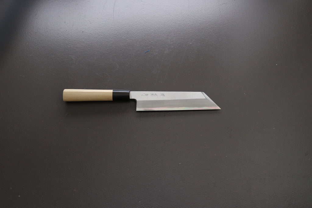 Sakai Kikumori x Yoshikazu Tanaka Gokujyo Mukimono 180mm - Thecooksedge