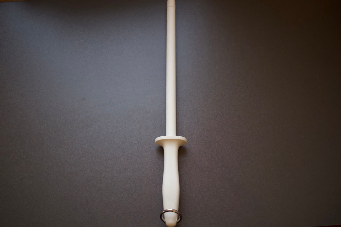 Ceramic Honing Rod White (Coarse) - Thecooksedge