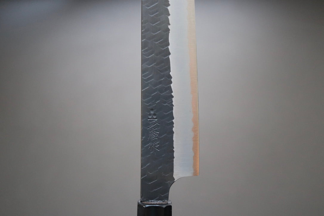 Nigara Hamono Kurouchi SG2 Sujihiki 240mm - Thecooksedge
