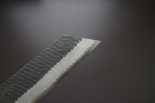 Nigara Hamono Kurouchi SG2 Nakiri 180mm - Thecooksedge