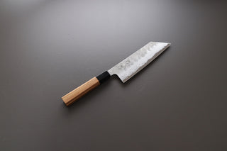 Hatsukokoro Inazuma AS Damascus Bunka 180mm - Thecooksedge