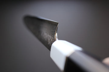 Yauji Yoshihiro Damascus Yanagiba 300mm - Thecooksedge