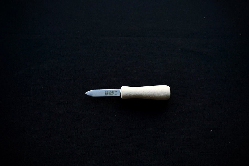 R.Murphy New Haven wood handle oyster knife - Thecooksedge