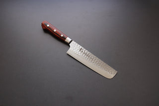Sakai Takayuki 33 Layer damascus Nakiri 160mm - Thecooksedge