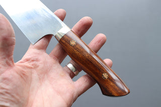 Yoshihiro Yauji Blue #2 Damascus Gyuto 210mm - Thecooksedge