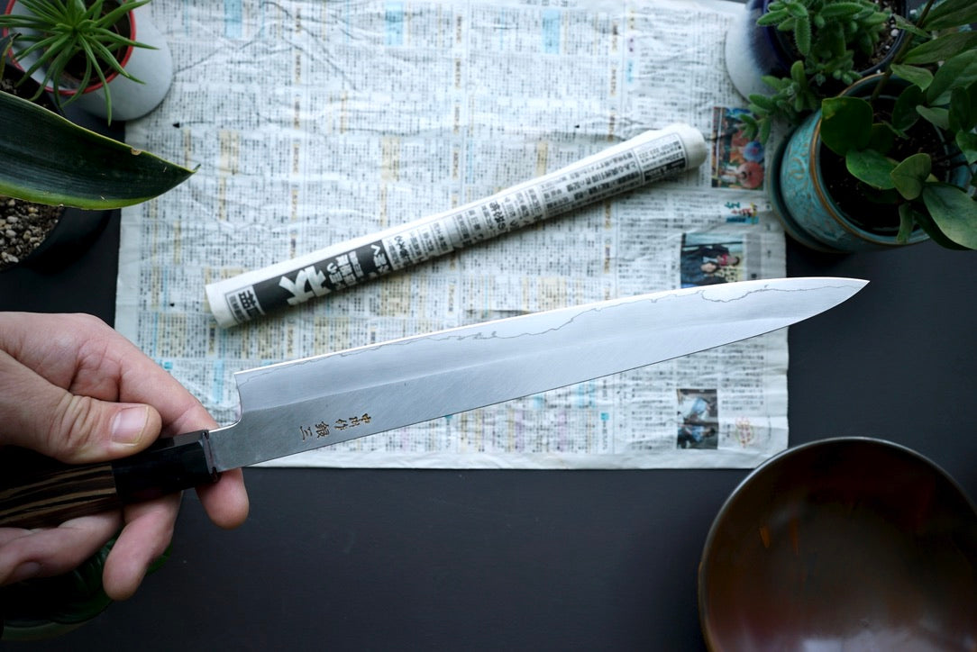 Nakagawa Hamono Silver 3 Sujihiki 270mm - Thecooksedge