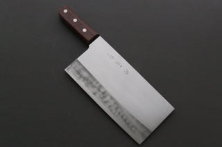 Sakai Kikumori x Yoshikazu Tanaka Gokujyo Chuka Bocho 225mm - Thecooksedge