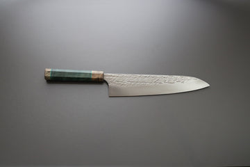 Yu Kurosaki Raijin gyuto 240mm custom handle - Thecooksedge
