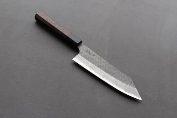 Nigara Hamono SG2 Kurouchi Tsuchime Bunka 180mm - Thecooksedge