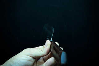 Masutani VG1 Tsuchime Nakiri 165mm Red Handle - Thecooksedge