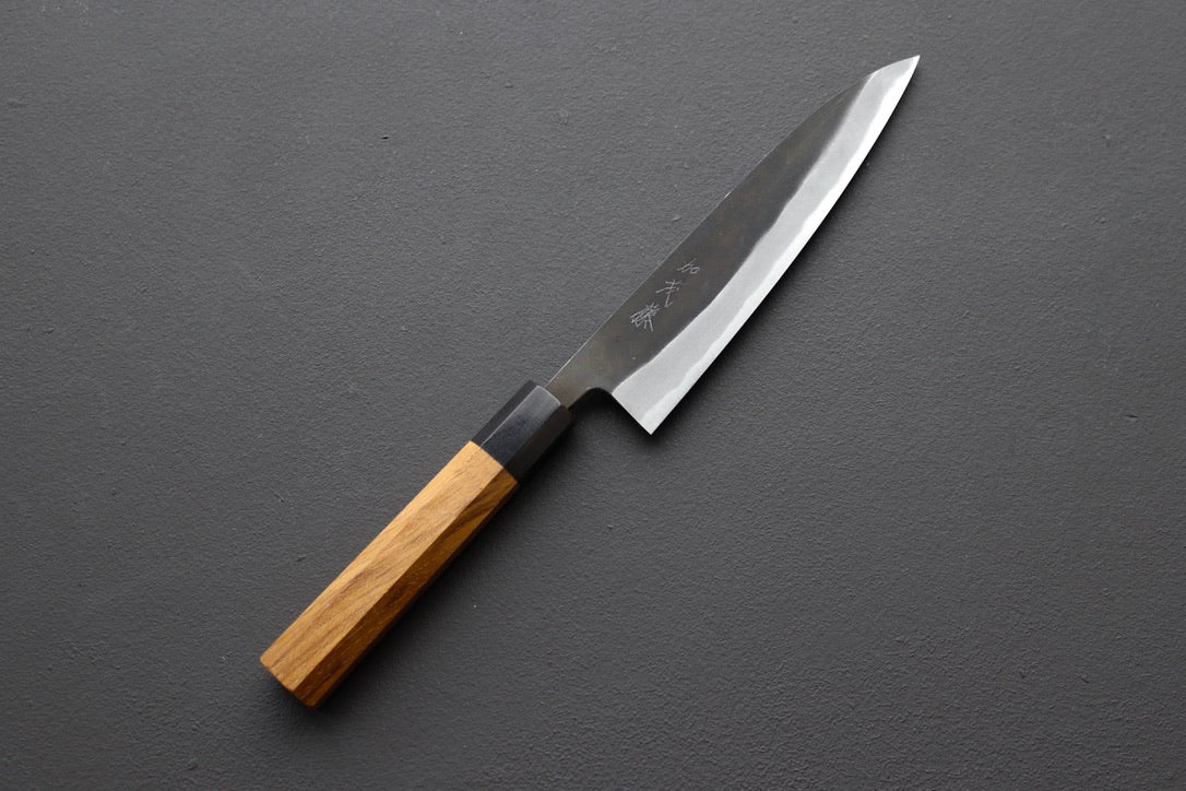 Shiro Kamo AS Kurouchi Petty 150mm - Thecooksedge