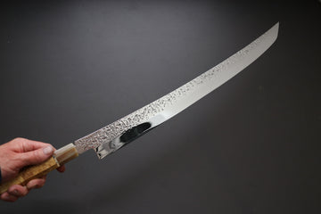 Yu Kurosaki R2 Shizuku  Sakimura Sujihiki 450mm - Thecooksedge