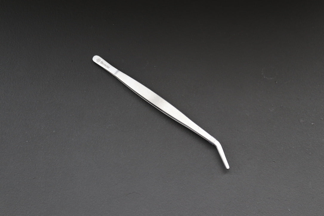 8" Precision Curved Tweezers - Thecooksedge