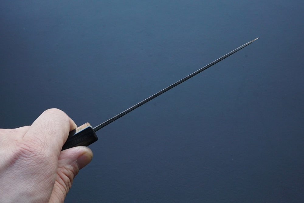 Sakai Kikumori Kikuzuki Kuro Petty 150mm - Thecooksedge