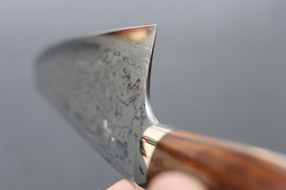 Yoshihiro Yauji Blue #2 Damascus Kiritsuke Gyuto 210mm - Thecooksedge