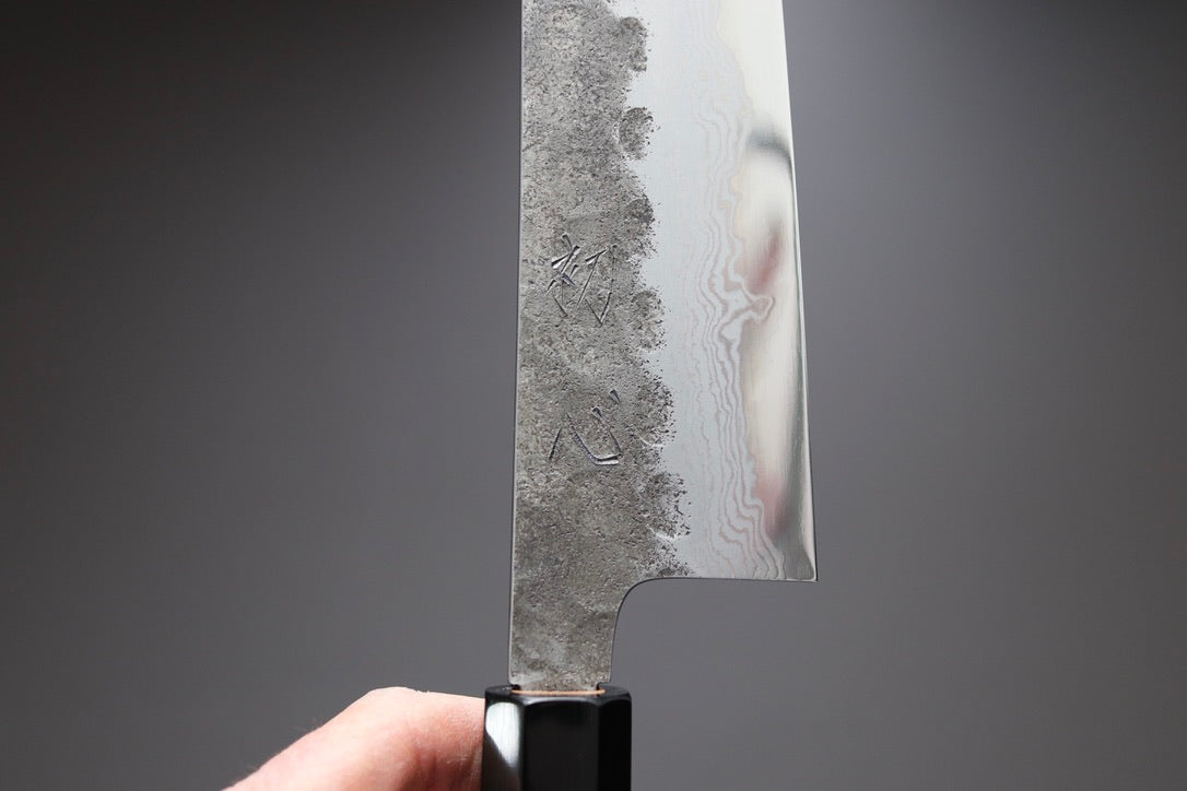 Hatsukokoro Inazuma AS Damascus Gyuto 240mm - Thecooksedge