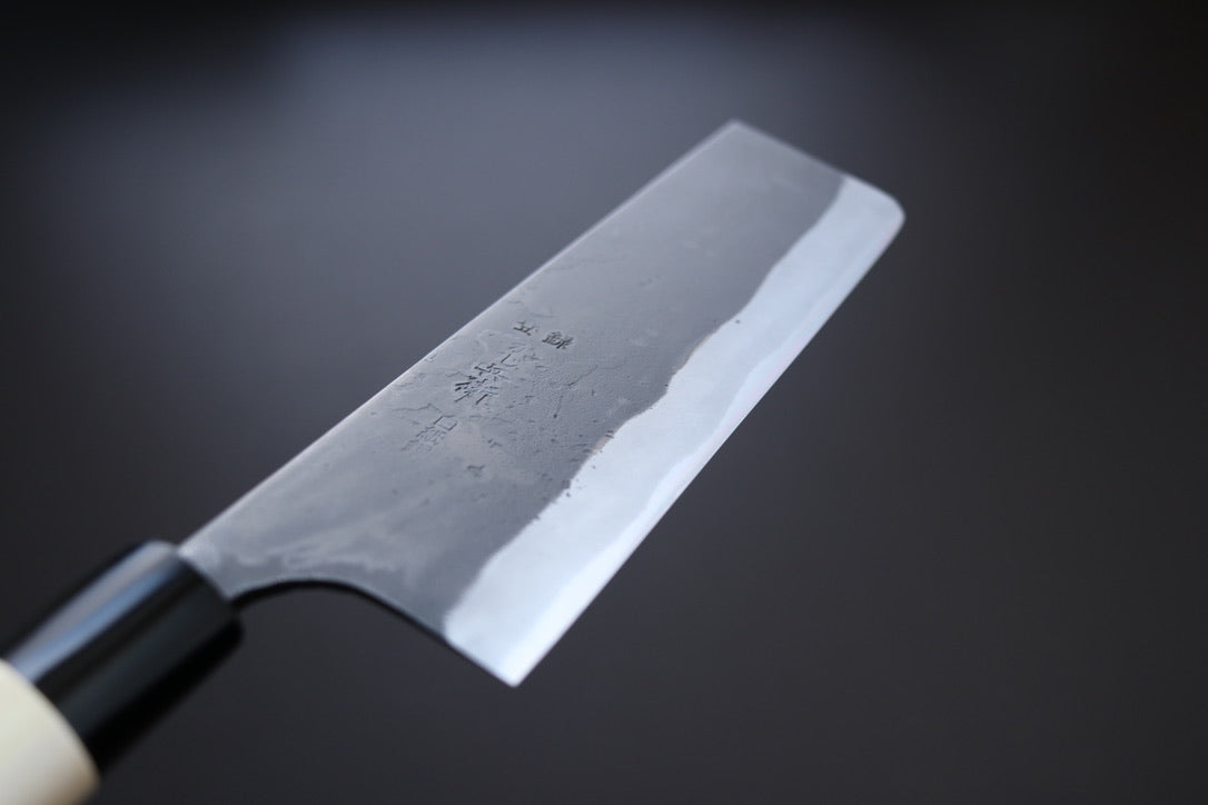 Kaji-bei Kurouchi Nakiri 165mm - Thecooksedge