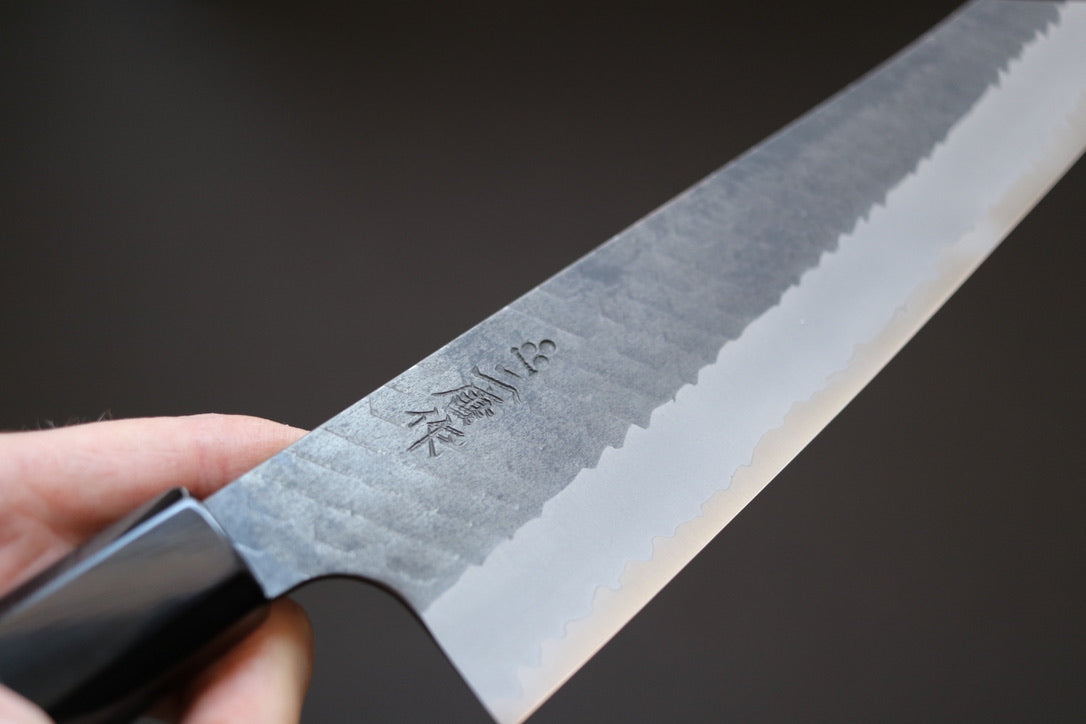 Nigara Hamono Kurouchi SG2 Kiritsuke 240mm - Thecooksedge