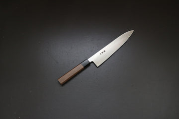Sakai Kikumori Wasiki Aus8 Kiritsuke 210mm - Thecooksedge