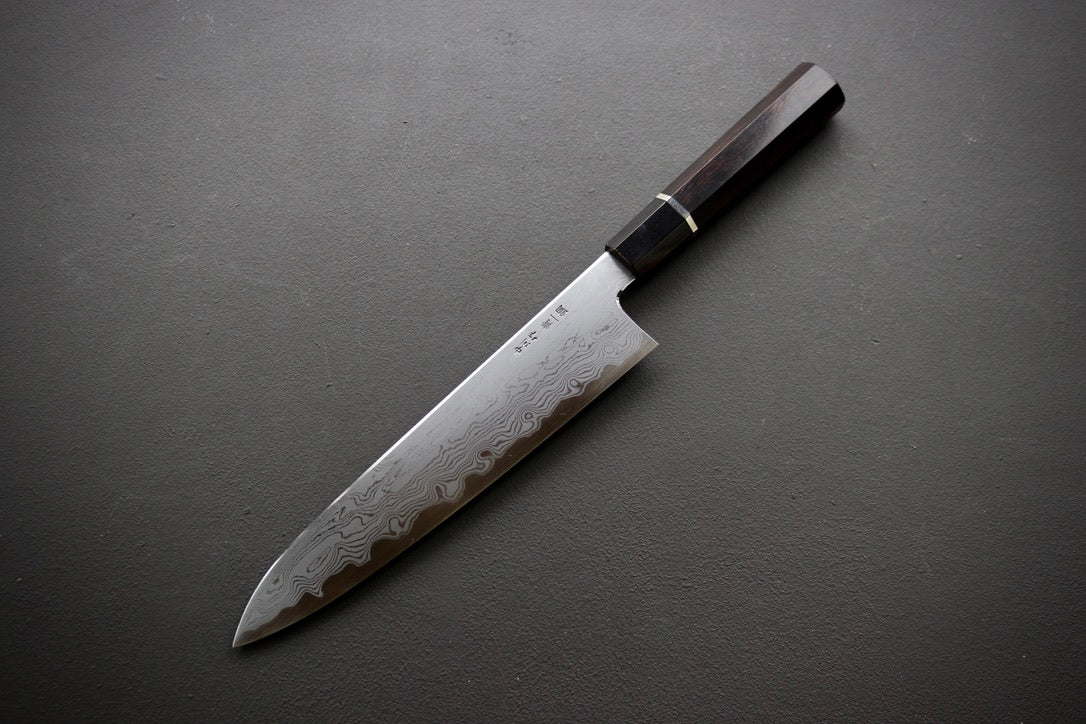 Nakagawa Hamono Blue #1 Damascus Gyuto 240mm - Thecooksedge