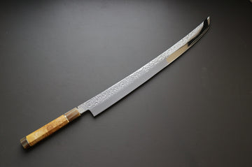 Yu Kurosaki R2 Shizuku  Sakimura Sujihiki 450mm - Thecooksedge